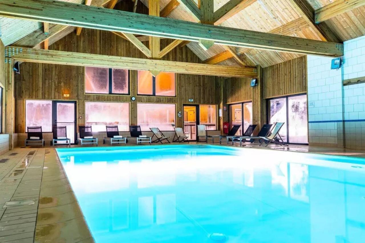 Chalet Moeki Acces Piscine Sauna Les Déserts Exterior photo